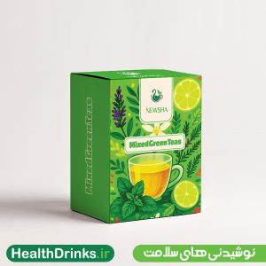 مخلوط چای های سبز نیوشا (6 عددی)